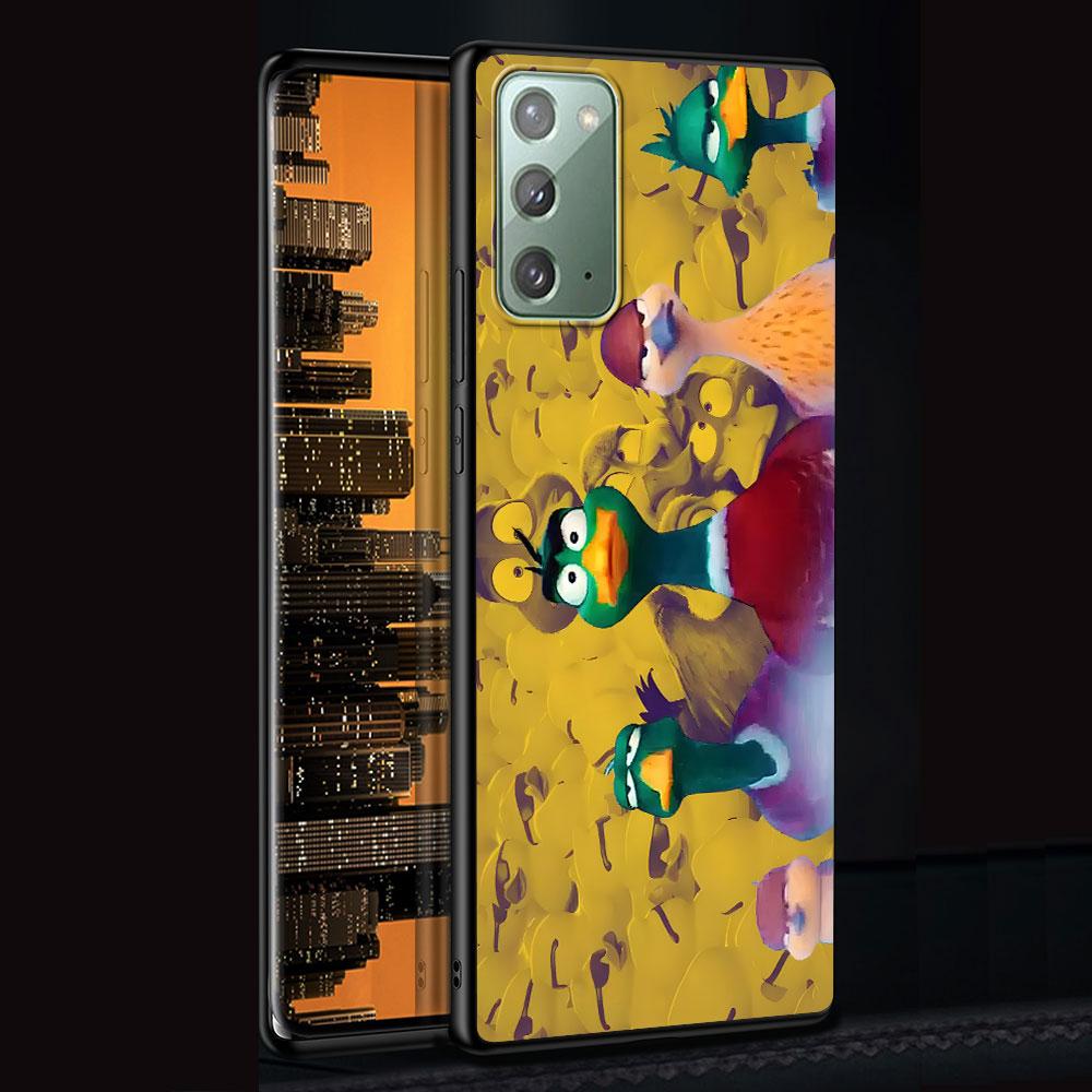 Чехол с мультяшным рисунком «МИГРАЦИЯ» для Samsung Galaxy Note 20 Ultra 8 10 Lite 9, чехол для телефона из ТПУ Note 10 Plus, черный мягкий чехол Funda Capa