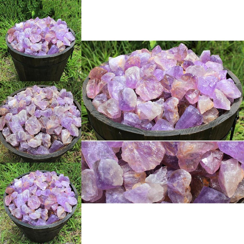 Natural Rough 100g Amethyst Gravel Stone Quartz Crystal Gemstone Home Decor