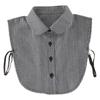 Women Fake Collar Half Shirt Ladies Shirt Fake False Collar For Women Black Woman Detachable Collar Lace Lapel Faux Col Tie