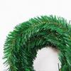 5,5 м искусственная зеленая сосновая игла из ротанга, рождественская гирлянда, декор, искусственная гирлянда из растений для дома, рождественские елочные украшения, новогодний декор