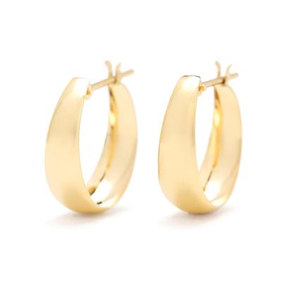 ESTELLE [Официальный] Женские серьги-кольца, 10 карат желтого золота, 0202-3381-0019-0000