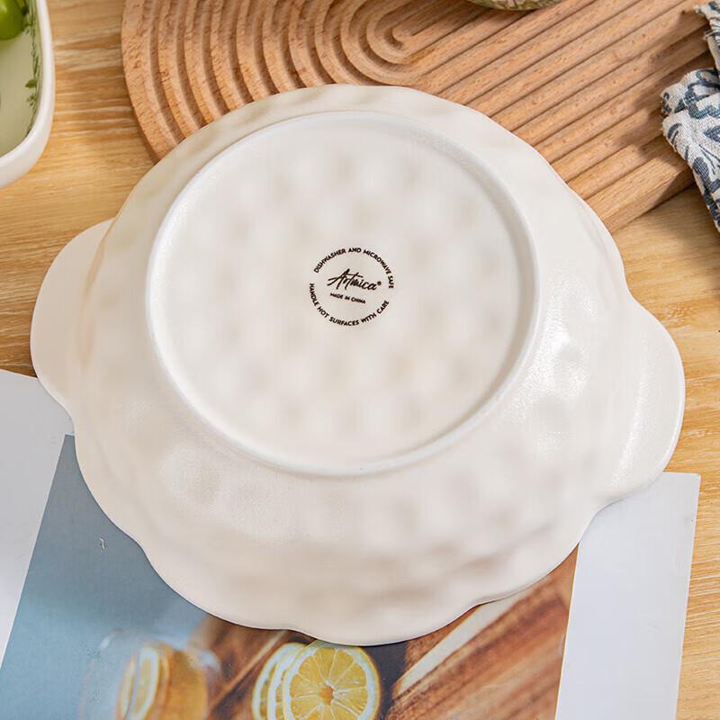 Zhishi Lily of the Valley Ceramic Soup Bowl