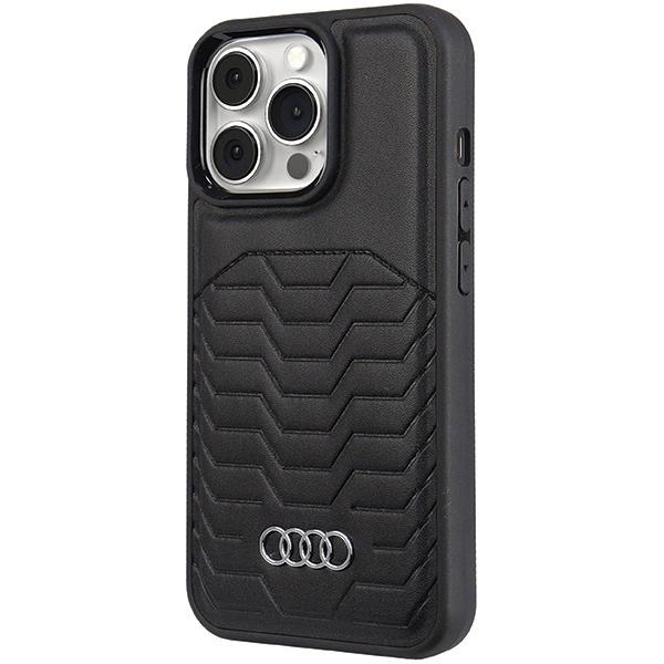 Audi Synthetic Leather Case With Magsafe For Iphone 13 Pro / 13 - Black
