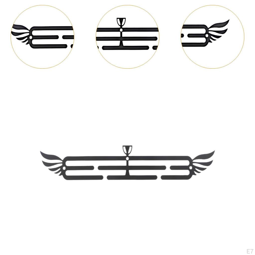 Medals Display Hanger Award Ribbon Organizer Metal Sturdy Holder Hanging Frame Rack for Golf