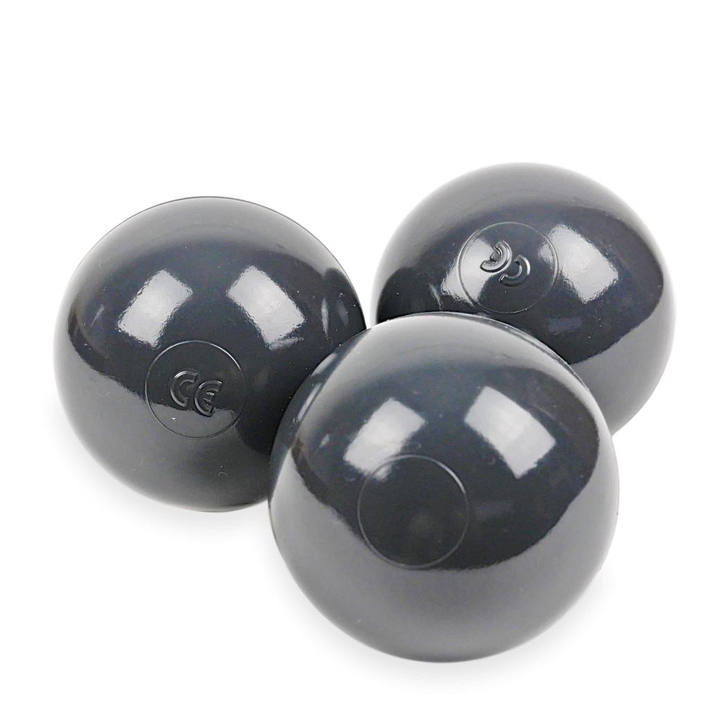 Toy balls ø7cm 25pcs graphite
