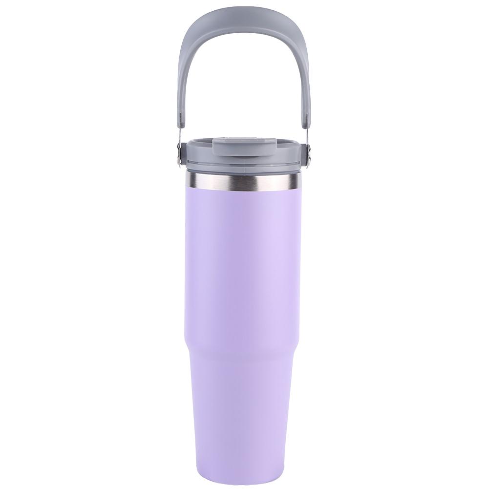 Stainless Steel Vacuum Flask Insulated Water Bottle Travel Cup Sports Water Bottle with Handle Outdoor Camping Insulation Cup