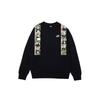 Nike Original Art Design Spliced Versatile Letter Logo Crewneck Sweatshirt Unisex Sweatshirt Black BV2667-010(TEAM702-C2)