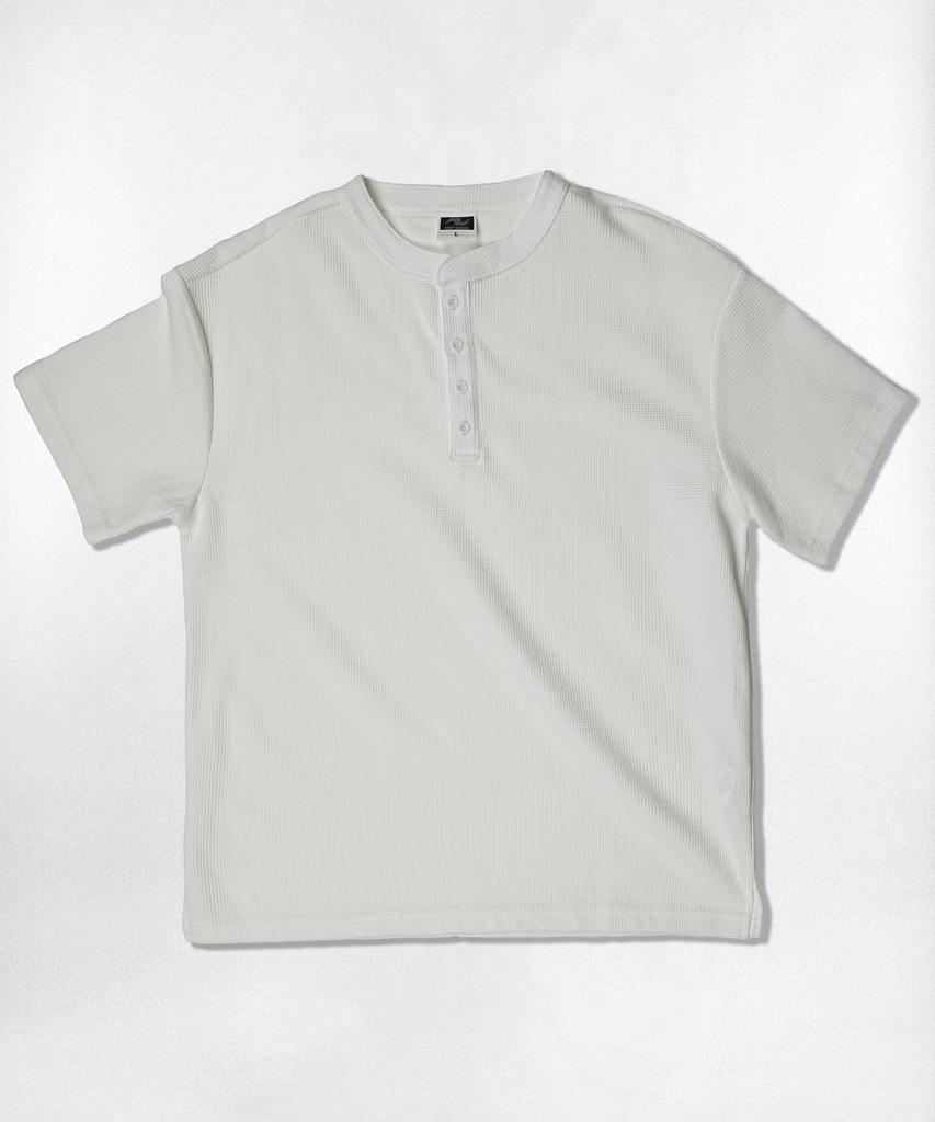 Nasyujeueol [2 шт.] Обычная вафельная футболка-henley с коротким рукавом, 3 цвета