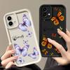 Phone Case for Motorola Moto Edge 40 NEO 50 Pro 60 Fusion G14 G15 G24 G32 G35 G52 G53 G60 G75 G84 G85 Butterfly Shockproof Cover