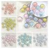 DIY Outside DIY Inside Fashion 10pcs Acrylic Transparent Beaded Material Core Beads Bracelet Necklace Accessories Candy Color