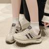 CRLAYDK Женские массивные кроссовки Летние сетчатые дышащие кроссовки для ходьбы Модные повседневные спортивные на платформе Женские на шнуровке Теннисные