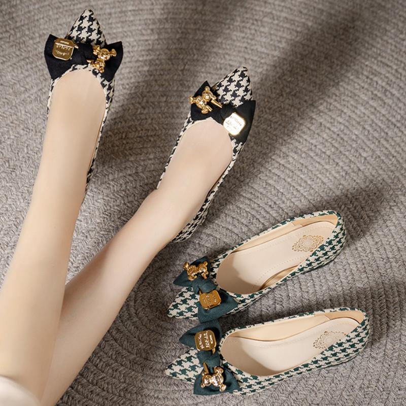 Women Flats Fashion Pointed Toe Shallow Loafers Shoes for Women Spring New Slip On Casual Flat Sneakers Women Zapatos De Mujer