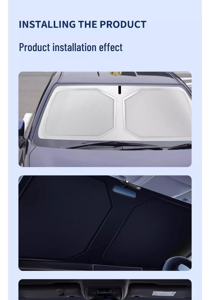 Skoda Octavia, Superb, Rapid, Karoq, Kamiq Heat Insulation Sunshade Umbrella Curtain.