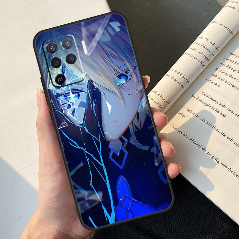 Чехол Dainsleif Genshin Impact для Oppo A5 Pro A15 A16 A17 A57 A77 A94 A74 A54 A76 A96 A40 A60 A80 A18 A38 A58 A78 A98