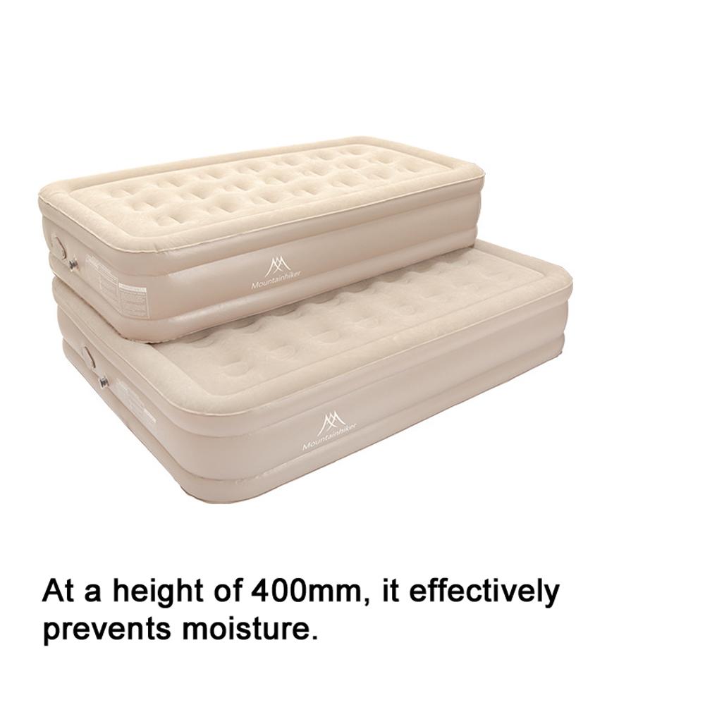 Надувная кровать для кемпинга, пикника, самостоятельного вождения, для путешествий, портативный мягкий надувной матрас, высокий