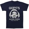 Jaws Shark Tours Navy Unisex T-shirt