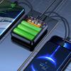 Портативный бокс для хранения аккумуляторов 18650 с функцией быстрой зарядки, Корпус для power bank с быстрой зарядкой аккумуляторов 18650