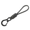 Multifunctional Paracord Lanyard High Strength Parachute Cord Carabiner Paracord Keychain  Hiking