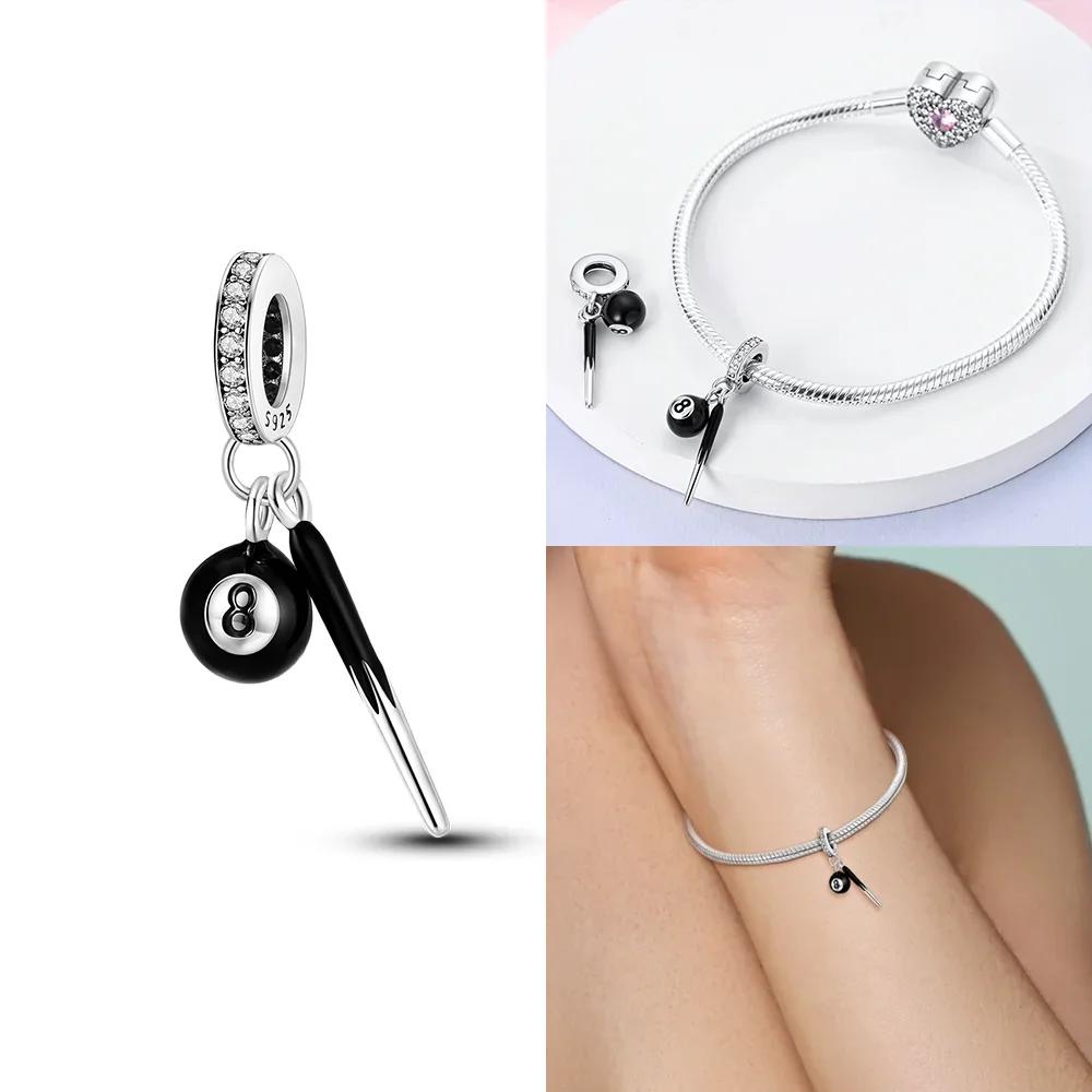 Забавные играбельные умные часы Таро Велосипед Путешествия Подвеска Оригинальные 100% медные шармы Бусины Подходят для браслета-бэнгла DIY Ювелирные изделия