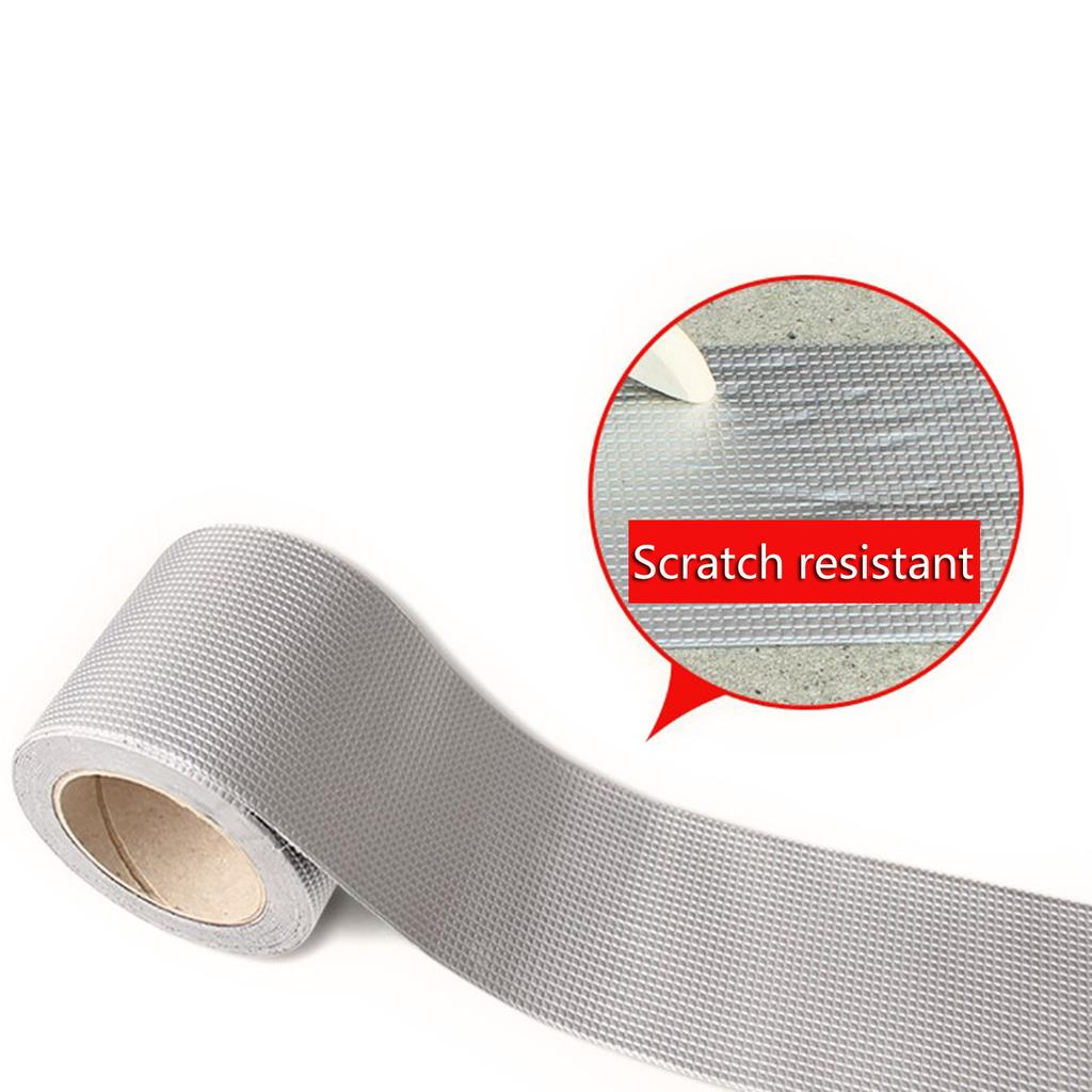 Butyl Rubber Tape Aluminum Foil Waterproof Tape Hose Glass Repair Elastic Sticker Prevent Leakage Super Repair for Nano