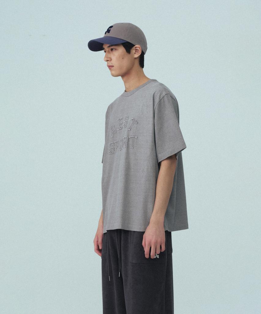 REST&RECREATION Rs Pigment T-Shirt - Gray