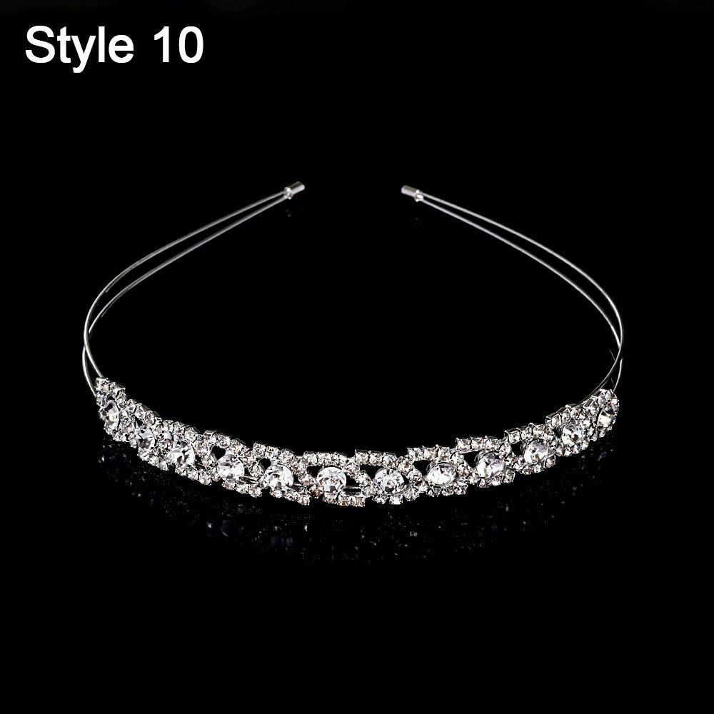 Girls Wedding Party Headdress Crown Headbands Fashion Hair Accessories Princess Tiara Headpieces