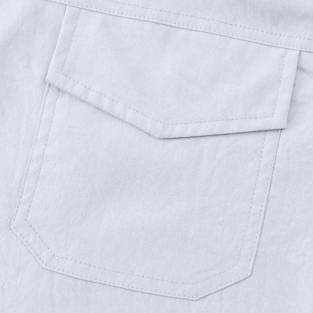 Летние мужские пляжные повседневные однотонные шорты с несколькими карманами Стильные мужские пляжные шорты для отдыха