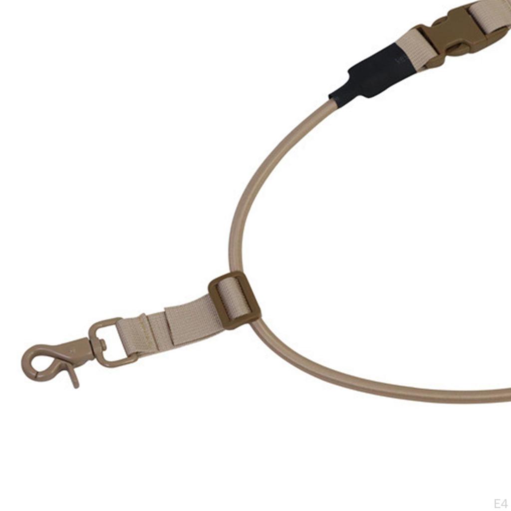 1 Point Sling Outdoor Connect Compact Multi Use Shoulder Strap Adjustable Bungee for Fishing