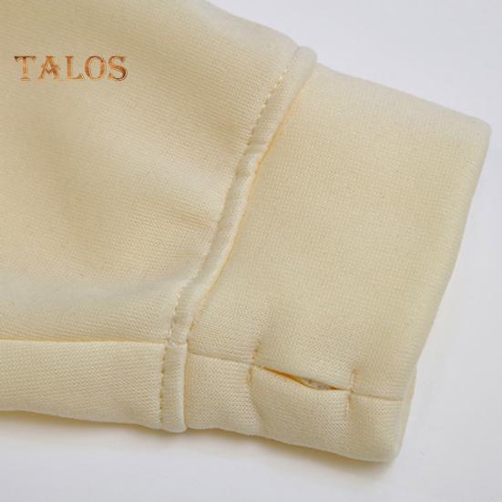 Зимняя осенняя женская толстовка с застежкой-молнией на половину длины, воротник-стойка, плюш, длинные рукава, накладные карманы, эластичные манжеты, однотонный пуловер для тренировок, повседневный топ