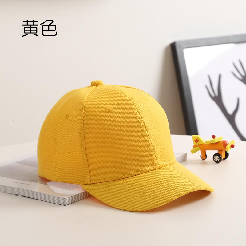 Детская шляпа корейской версии японской однотонной светлой кепки с загнутыми полями, детская шляпа от солнца, защита от солнца, козырек от солнца, бейсболка