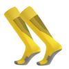 "Children's and Adult Quick-Dry Non-Slip Knee-High Sports Socks - Thick Terry Bottom, Multi-Color Options for Boys and Girls."