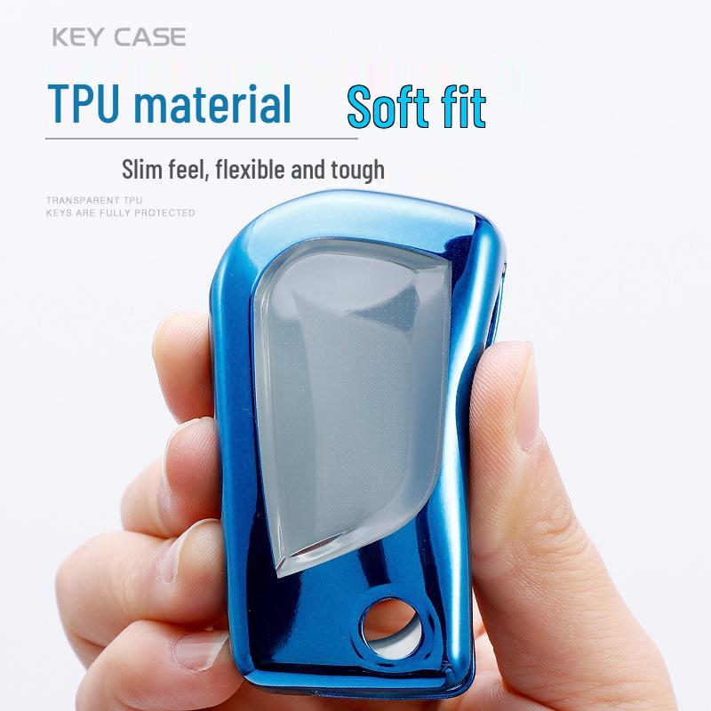 TPU Key Shell Cover for Camry, Crown, Highlander, Levin