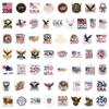 57Pcs United States 250Th Anniversary Stickers Luggage Water Cup Stationery Car Notebook Refrigerator Decoration Diy Decals