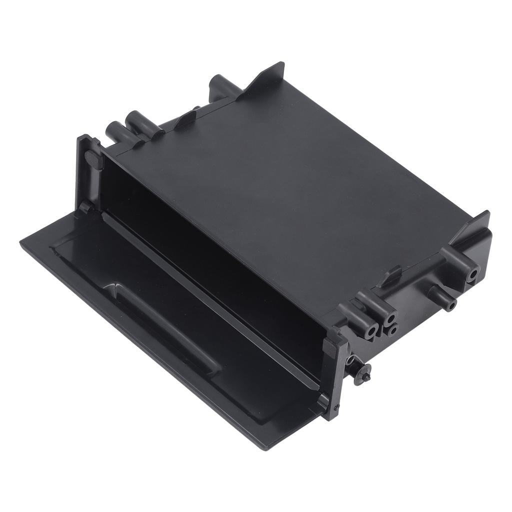 1DIN Автомобильный радиоприемник Ящик для хранения Многофункциональный ABS Черный Внутренний органайзер Замена для Mitsubishi