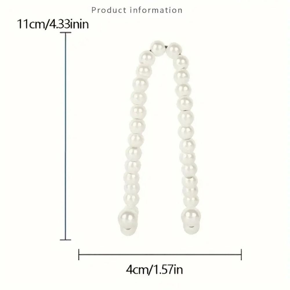 Elegant Bow Car Hook Bowknot Adorable Bow Knot Car Hook Pearl Car Organizer Clip Car Styling