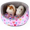 Breathable Guinea Pig Bed Thick Removable Mat Chinchillas Nests Cozy Small Pet Sleep Mat  Ferrets