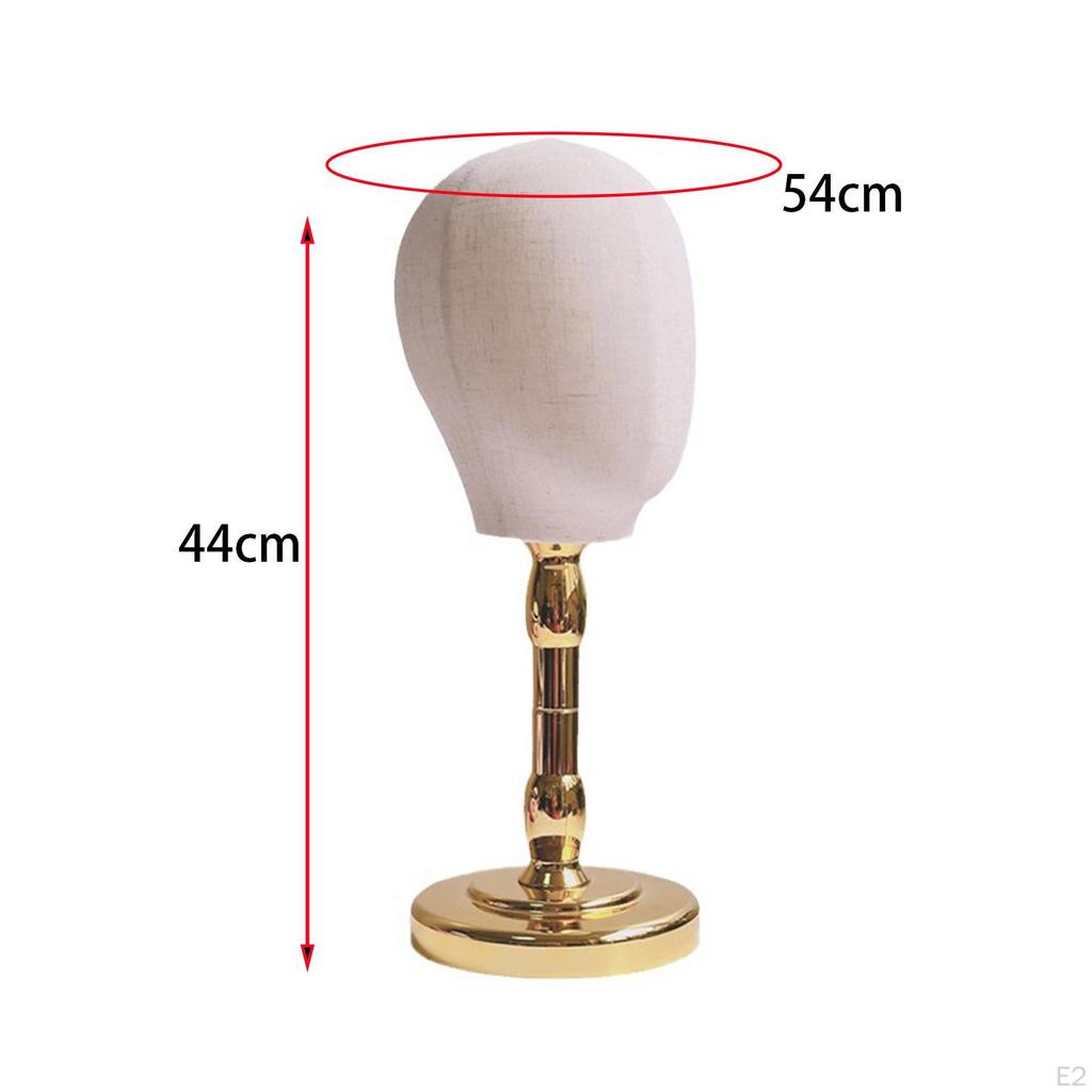 Подставка для головных уборов манекена, универсальный держатель для изготовления париков, дисплей для шляп для домашнего салона и путешествий