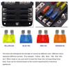 High Quality Car Boat 6 Way Fuse Holder Box Block Panel Fuses Fuse Box Auto Replacement Parts