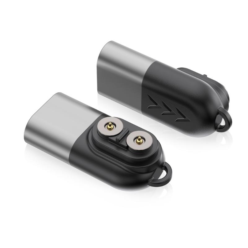 Прочность Металлические разъемы USB C для зарядки для светодиодных фонарей H5R P6R H7R H15R Магнитная конструкция быстрого подключения Использование на открытом воздухе