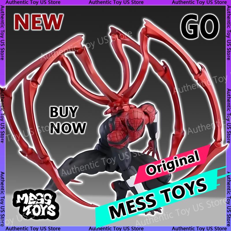 Mess Toys Superior Doctor Octopus Peter Parker Messtoys Spiderman Neighbor Anime Action Figure Gifts Toys