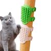 Cat Corner Brush Wall Brush For Cats Pet Self Groomer Cat Wall Scratcher Wall Brush For Cats Universal Silicone With Adjustable