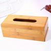 Vintage Bamboo Charcoal Tissue Box Creative Seat Type Roll Storage Paper Holder Tissue Canister Bathroom Facial Napkin Organizer