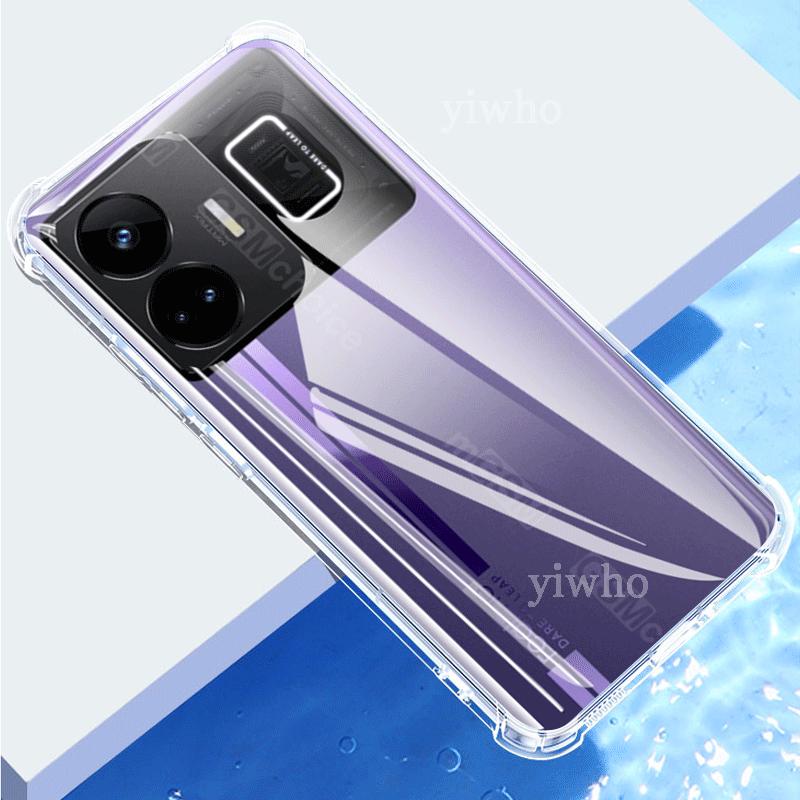 Роскошный прозрачный мягкий силиконовый чехол для Realme GT Neo 5 240 Вт, ударопрочный прозрачный чехол для мобильного телефона realme Gtneo Neo5, задняя крышка