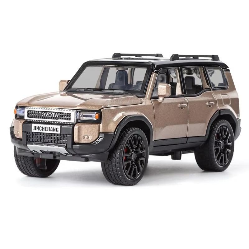 1/32 Toyota 2024 PRADO Land Cruiser литая модель автомобиля внедорожная игрушка из металла