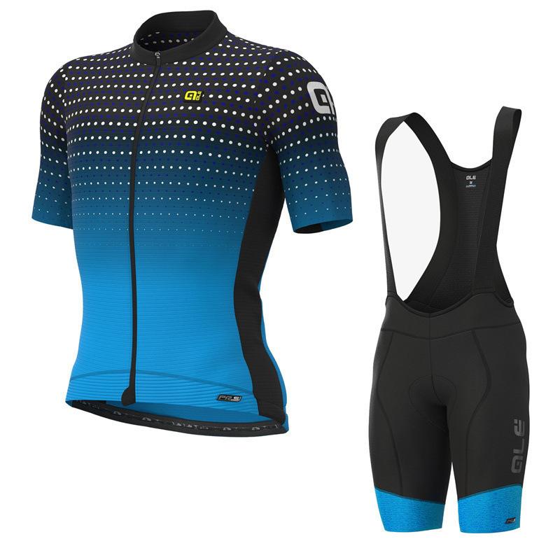 Cross-border new ALE cycling suit short-sleeved suit men's and women's breathable bicycle Tour de France team version cycling sweatshirt