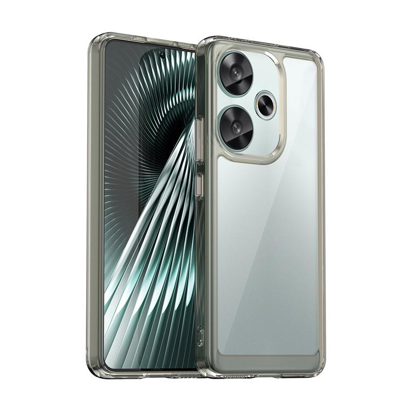 Прозрачный цветной чехол из ТПУ для Xiaomi Poco F6 Pro M6 X6 X5 F5 4G 5G, защитный чехол, рамка, чехол, чехол