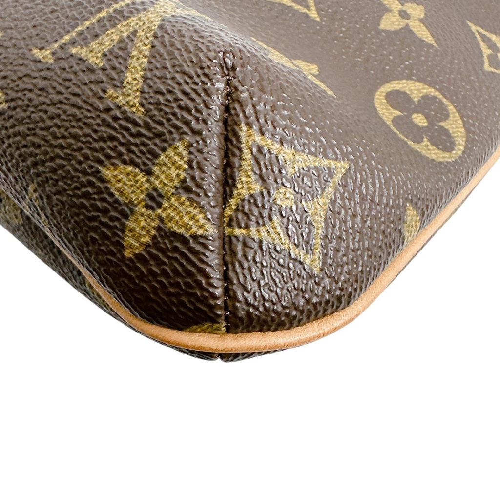 LOUIS VUITTON Musette Tango Short Shoulder Bag Monogramcanvas Brown Women M51257 Used