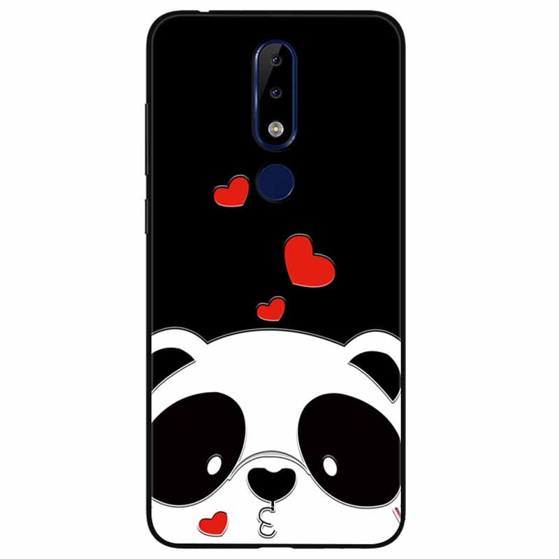 Для Nokia 5.1 Plus Чехол Мягкий Силикон Мультфильм Модный ТПУ Чехлы для Телефона для Nokia X5 Обложка 5.1Плюс Милый для NokiaX5 Защитный