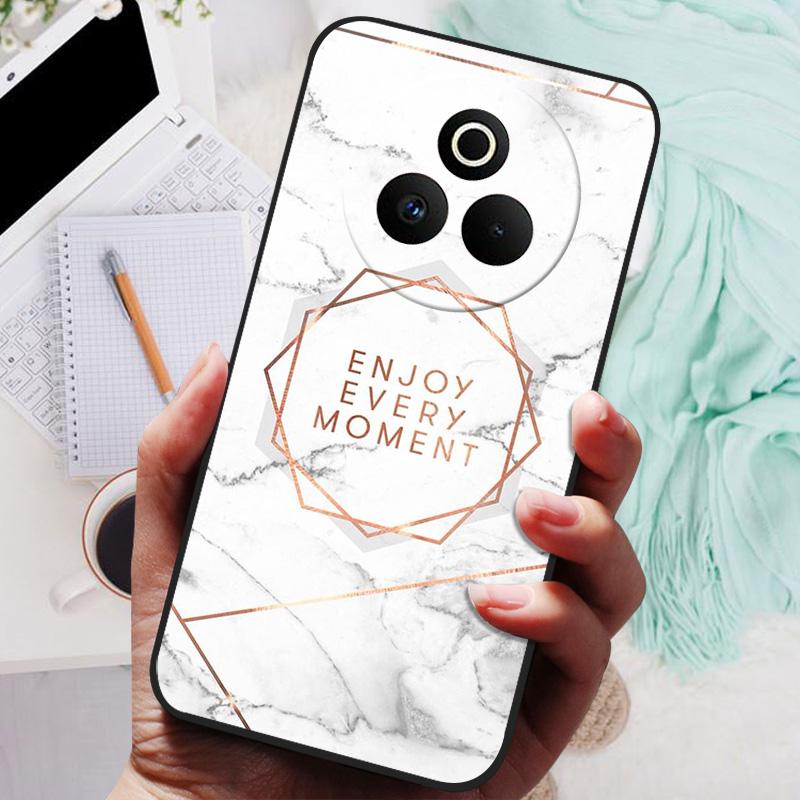 Для Realme P3 Pro 5G Чехол Силиконовая Задняя Крышка Чехол для Телефона для Realme P3 Ultra 5G Чехлы P 3 Pro Мягкий бампер coque Ударопрочный Fundas
