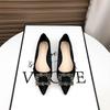 - Flat Shoes Women's Summer Black Velvet Professional Pointed Temperament Rhinestone Suede Single Shoes Professional Versatile Soft Sole
